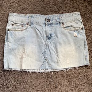American Eagle Jean Skirt